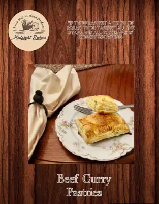 Beef Curry Turnover (4 per order)