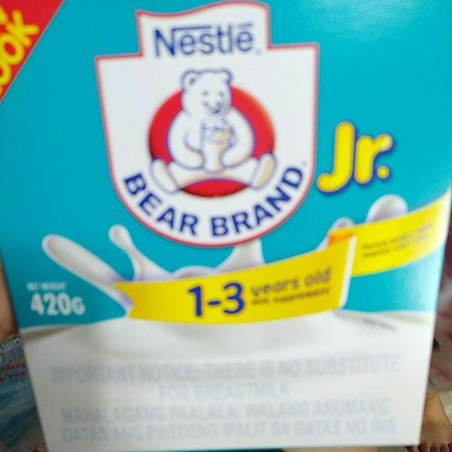 Bear Brand Jr. 420g. 13yrs old Lazada PH