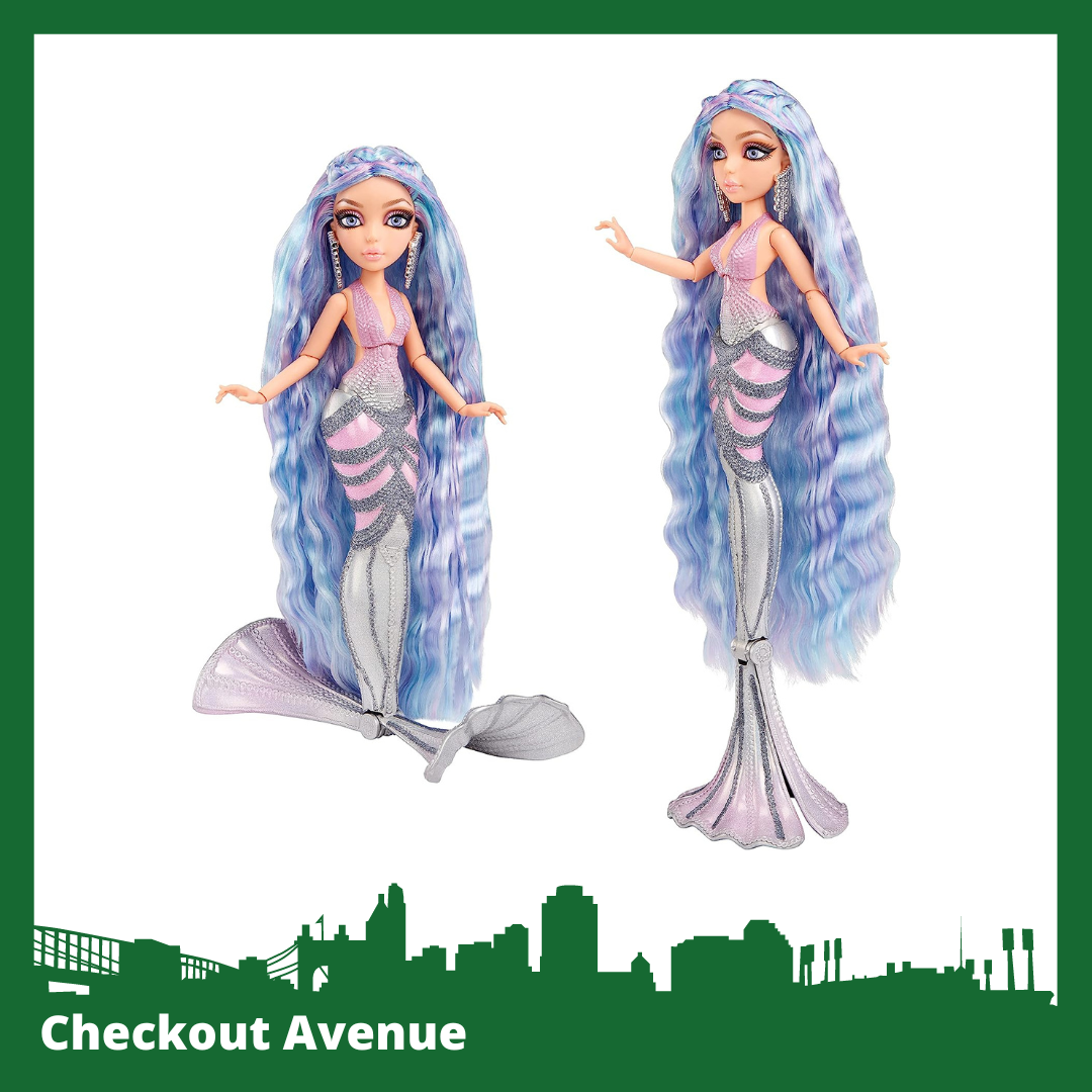 MERMAZE MERMAIDZ Color Change Orra Deluxe Fashion Doll with Wear