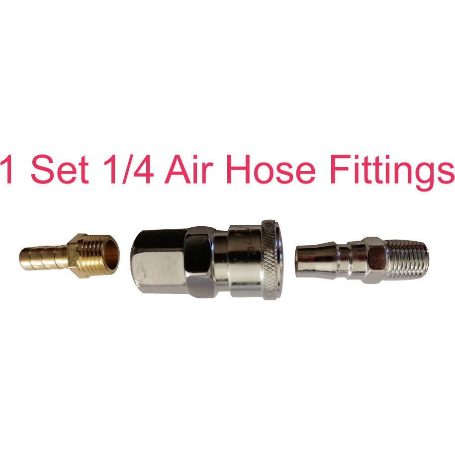 Complete Set of 14 Air Compressor Quick Release Air Hose Fitting