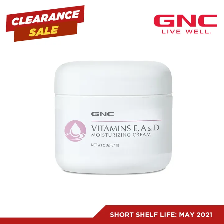 gnc vitamins ea & d moisturizing cream