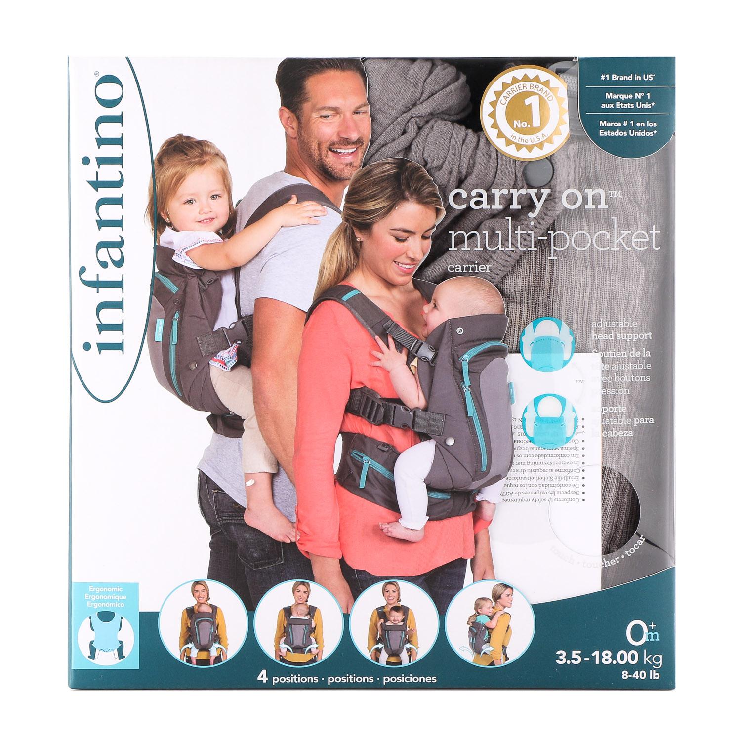 infantino baby carrier multi pocket