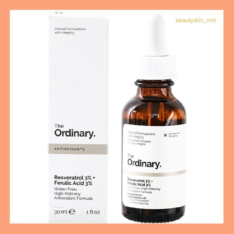 The Ordinary Resveratrol 3 + Ferulic Acid 3 Lazada PH