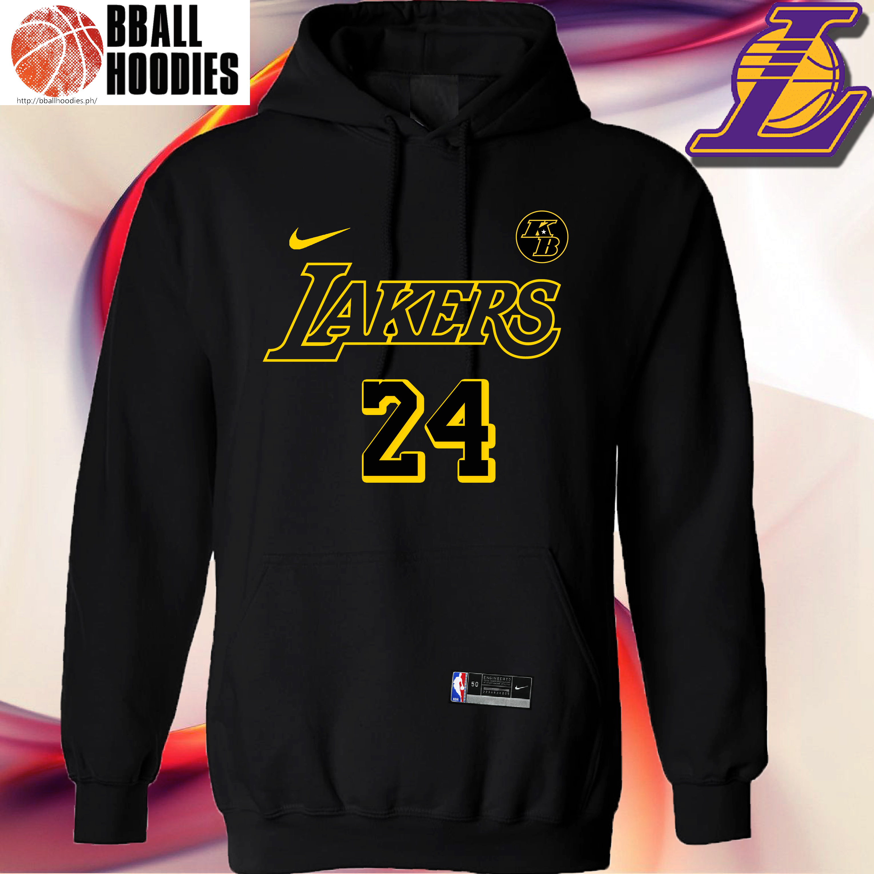 Kobe 24 Lakers Hoodie For Unisex 