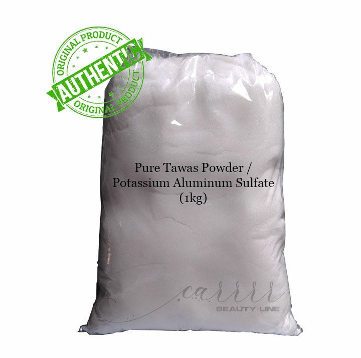 Pure Tawas Powder / Potassium Aluminum Sulfate (1kg) Lazada PH
