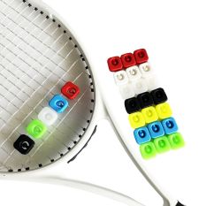 Tcbsc8183 5pcs bền thể thao nguồn cung cấp nhiều màu giảm rung vợt tennis chống sốc Silicone Damper vợt giảm xóc con lắc vuông