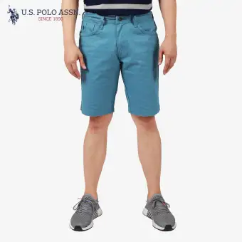 US Polo Mens Chino Shorts (Cerulean 
