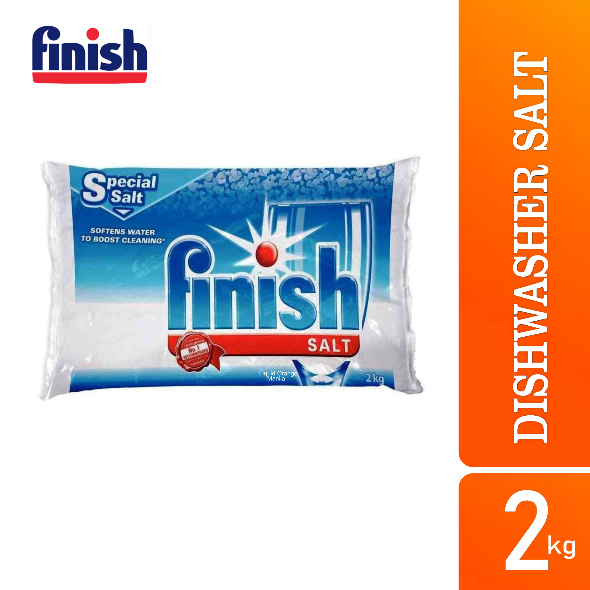 Finish Dishwasher Water Softener Salt For Bosch Dishwasher, 2kg Lazada PH