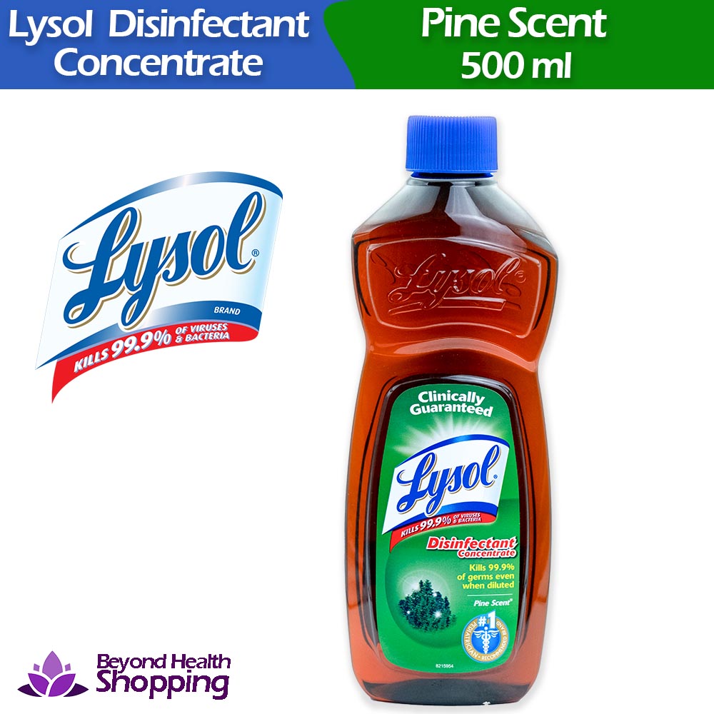 LYSOL Disinfectant Concentrate Pine Scent 500mL | Lazada PH