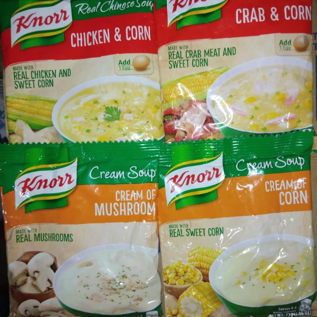 knorr soup ( 4 flavors available) Lazada PH