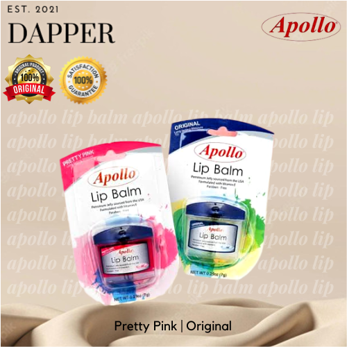 Apollo Lip Balm Premium (beware of cheap lip balm) Original and