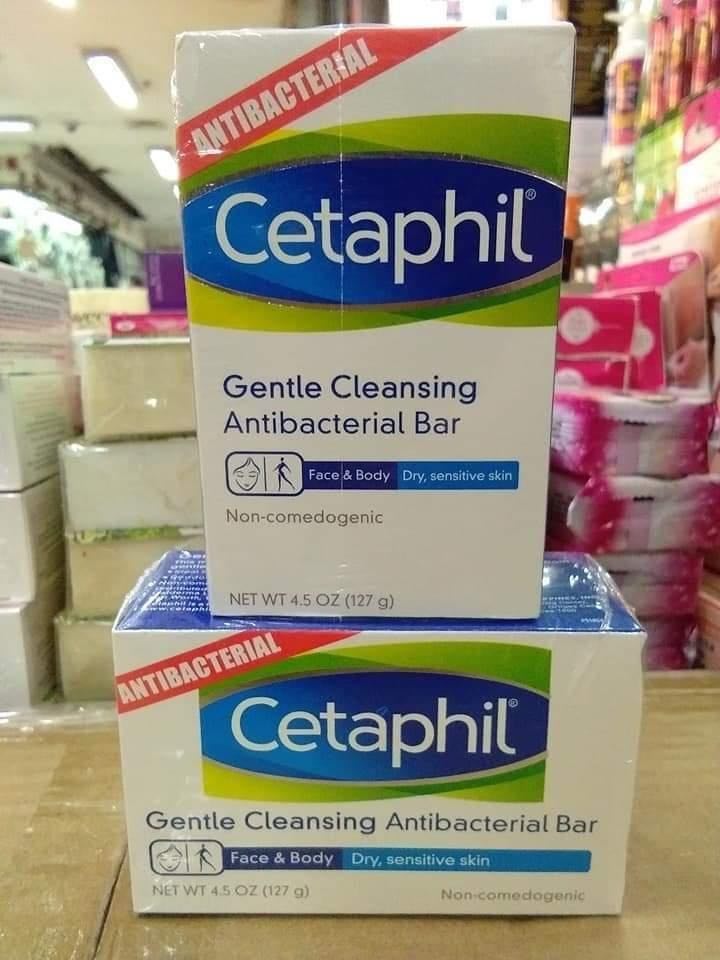 Cetaphil Gentle Cleansing Antibacterial Bar Soap 127g Lazada PH