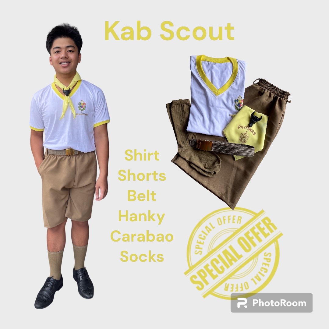 Scouting Uniform BSP Boy Scout Set ( 6 in 1)