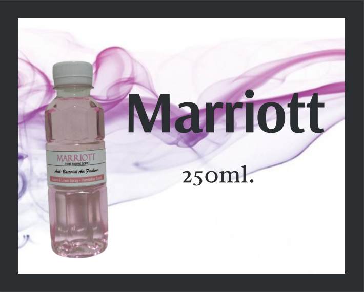 Hotel Scent MARRIOTT inspired. 250ml. Air Fresheners, water based