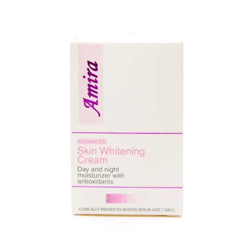 Amira Advanced Skin Whitening Cream 60g 60G Travel Size Cream