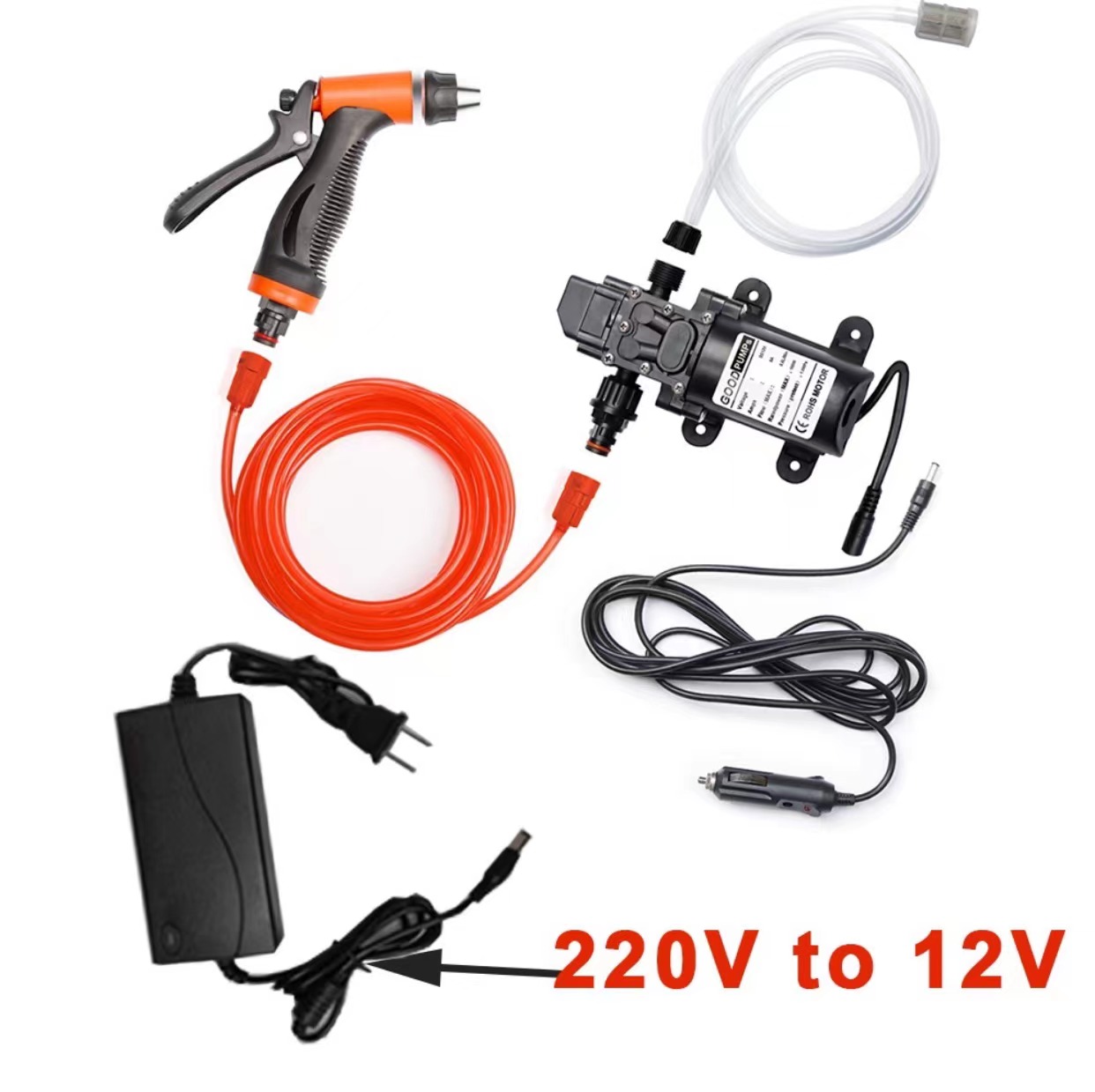 【Upgraded Antileak】JOVS High Pressure Washer Automatic Car Washer