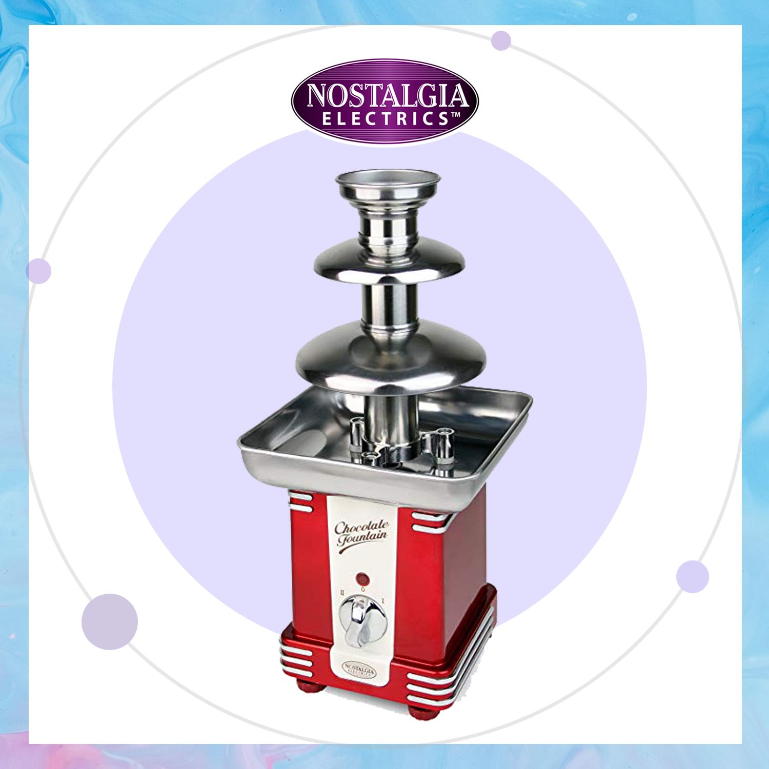 Nostalgia RFF 500 Retro Series Chocolate Fondue Fountain Lazada PH