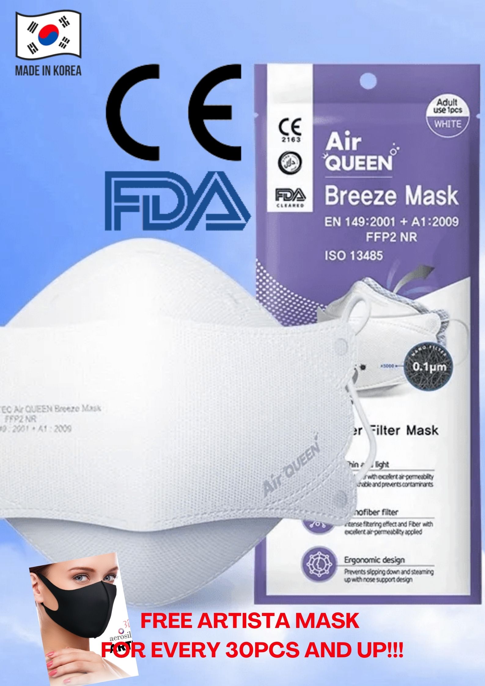 airqueen breeze mask