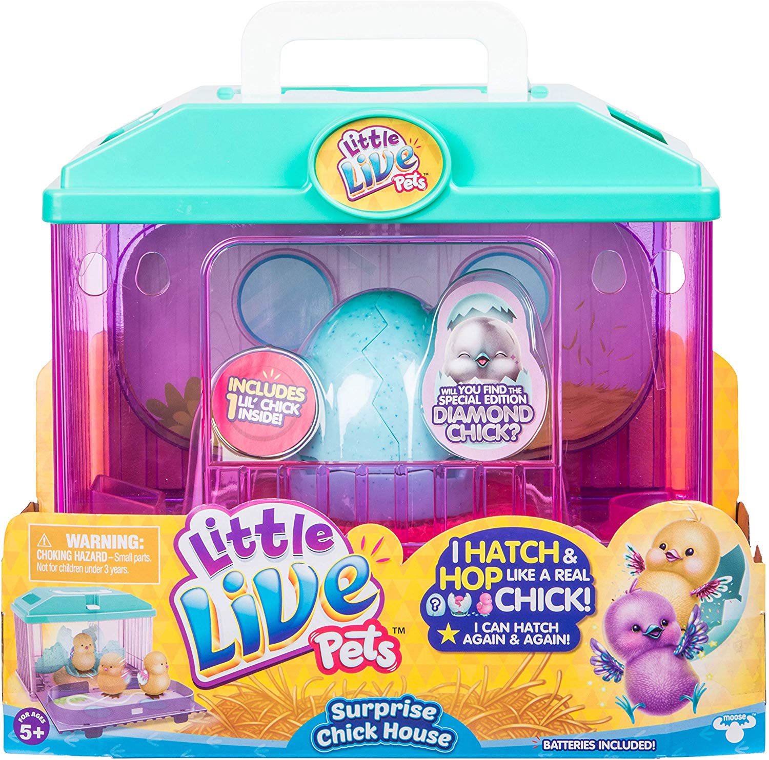 Little Live Pets Surprise Chick House Chick Hatching Nest Limited