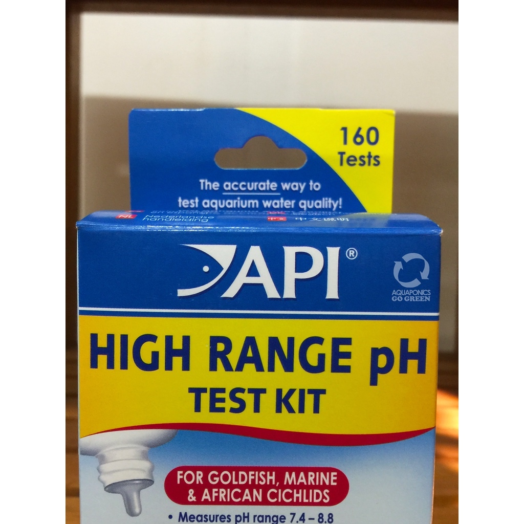 BEST SALE! ┅♧ API High Range pH for Fresh Salt Water Test Kit 160