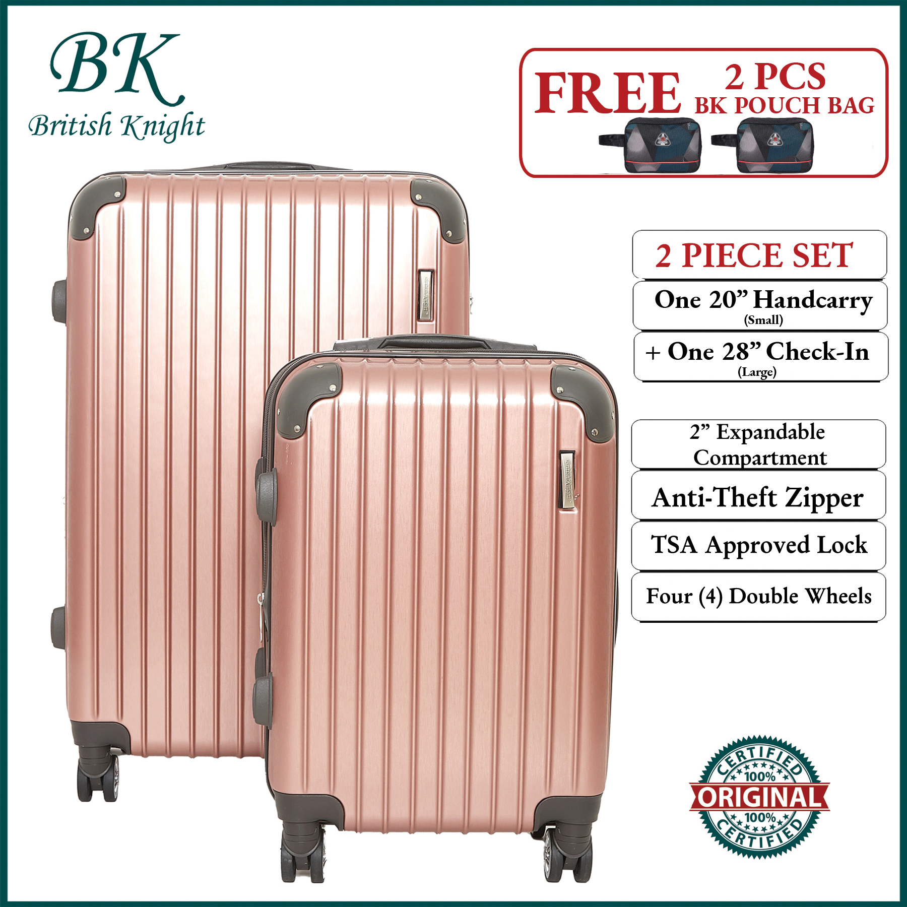 british knight luggage price