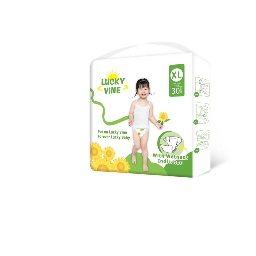 LUCKY VINE Baby diaper korean diaper Small medium large xl diaper for