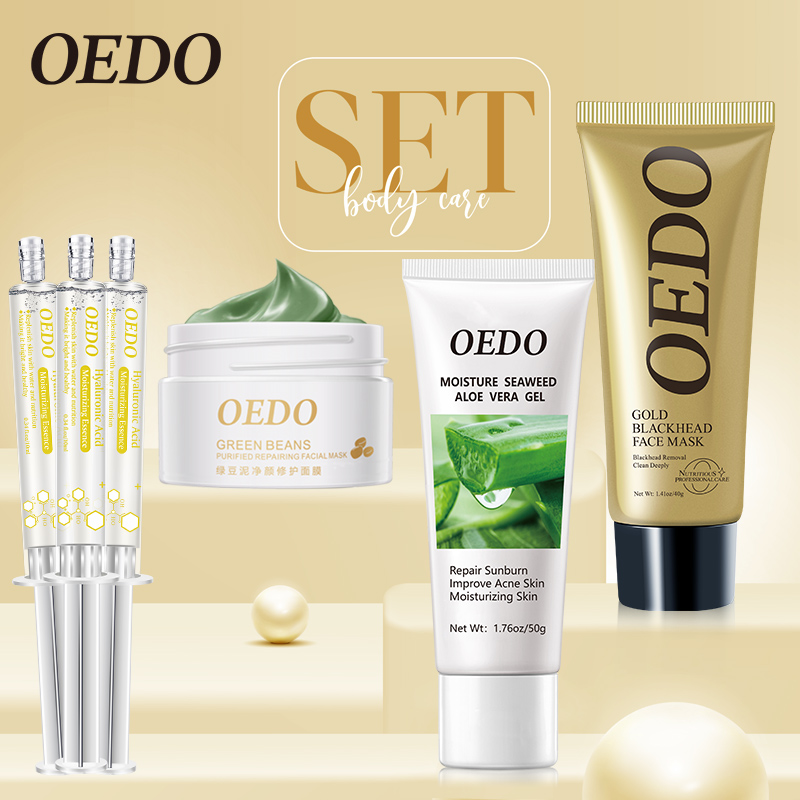 OEDO Hot Face Cleansing Mung Bean Mud Facial Mask Shrink Pore