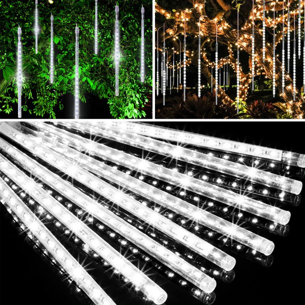 LED Meteor Shower Christmas Lights 50CM DAYLIGHT AND WARMWHITE Lazada PH