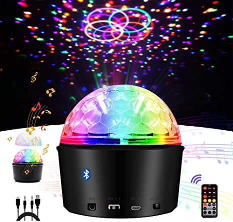 onn disco bluetooth speaker