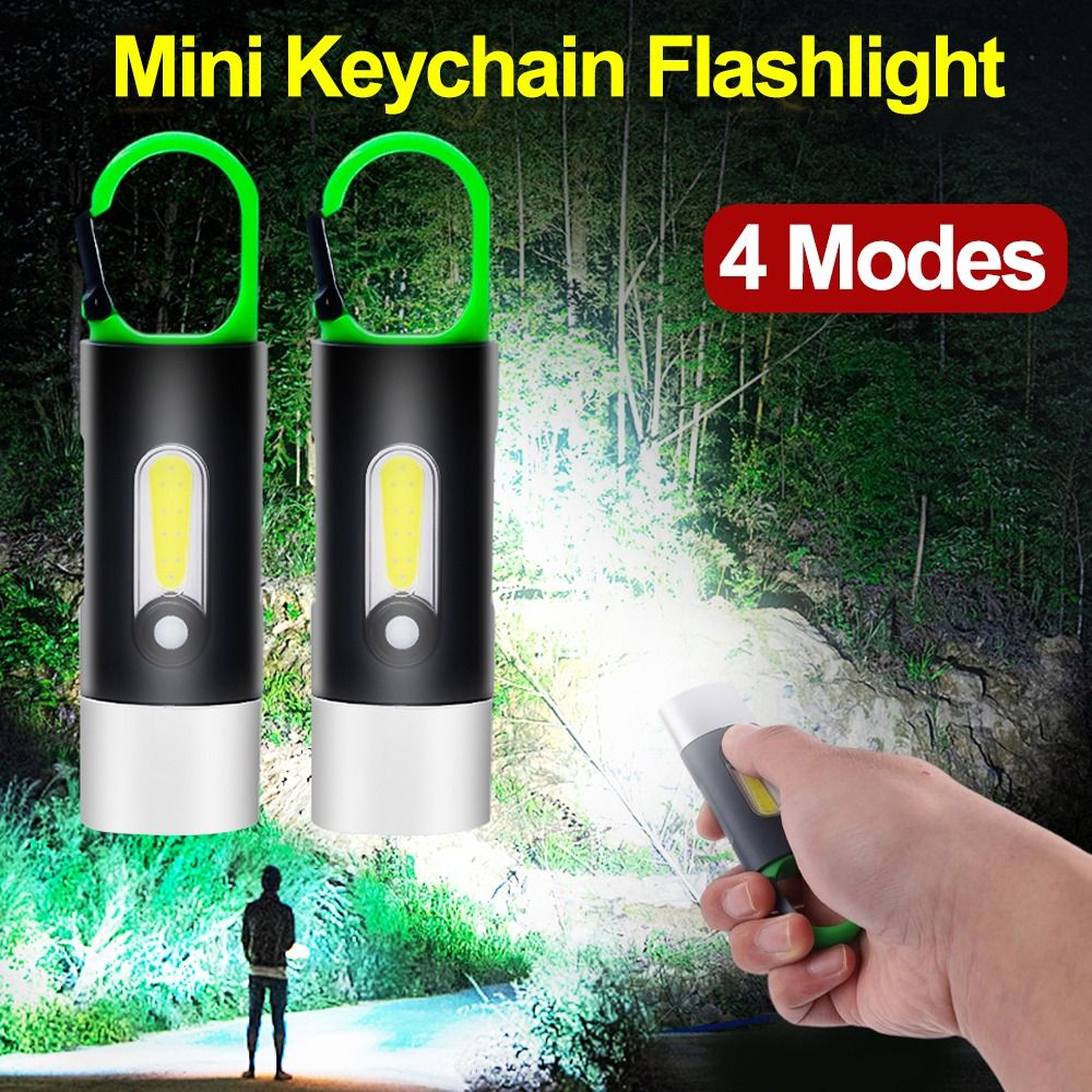 BS8OEV Strong Key Chain Flashlamp LED Flashlight Outdoor Tool Waterproof Tent Flashlight LED Light Keychain Light Keyring Torch