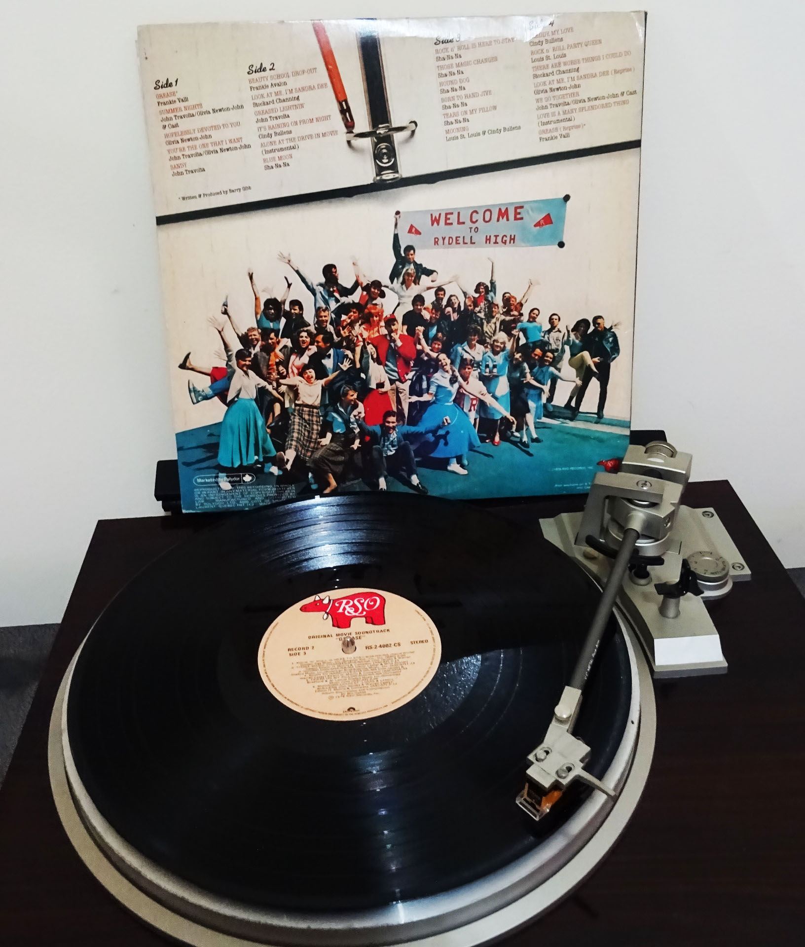 grease original soundtrack vinyl rs-2-4002