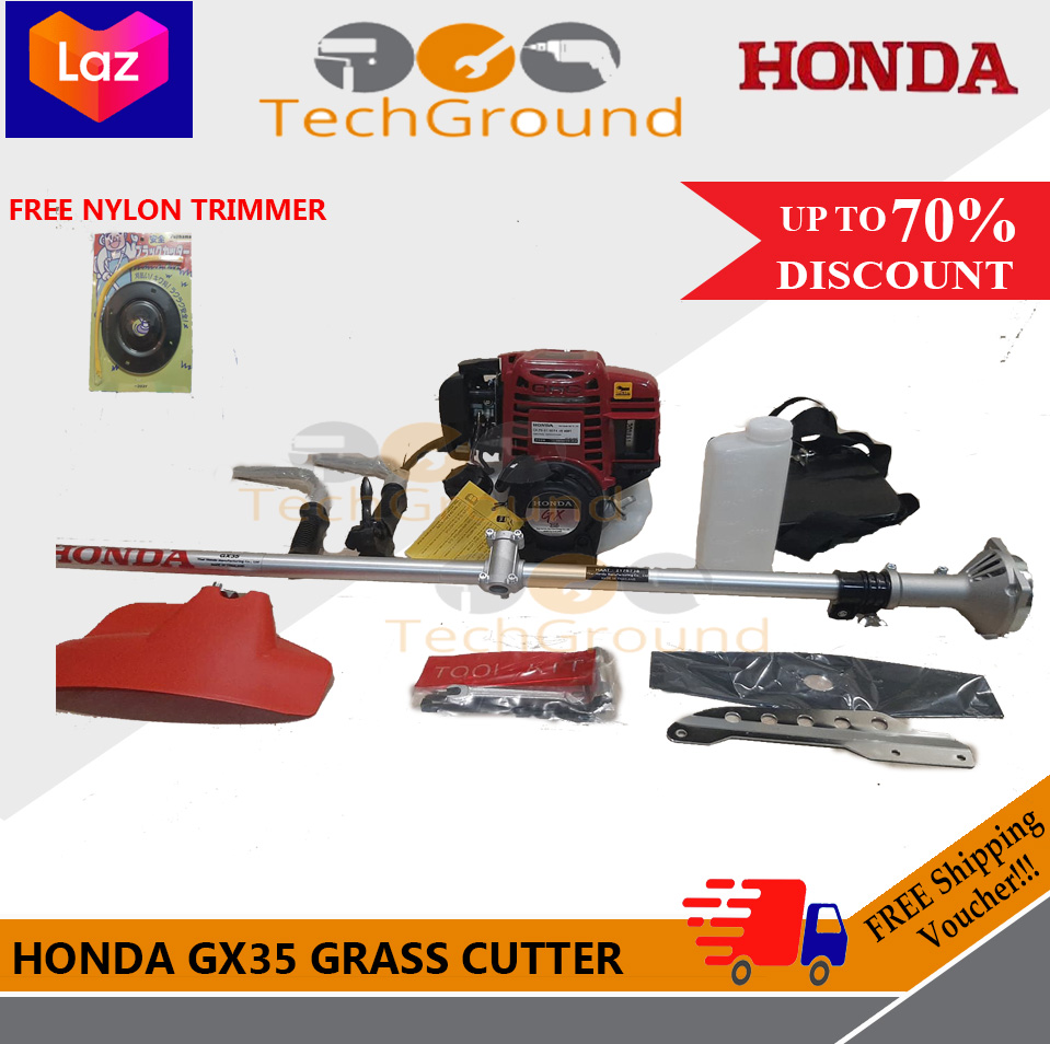 Honda GX35 Grass Cutter 4 Stroke Free Nylon Trimmer GX50 Japan | Lazada PH