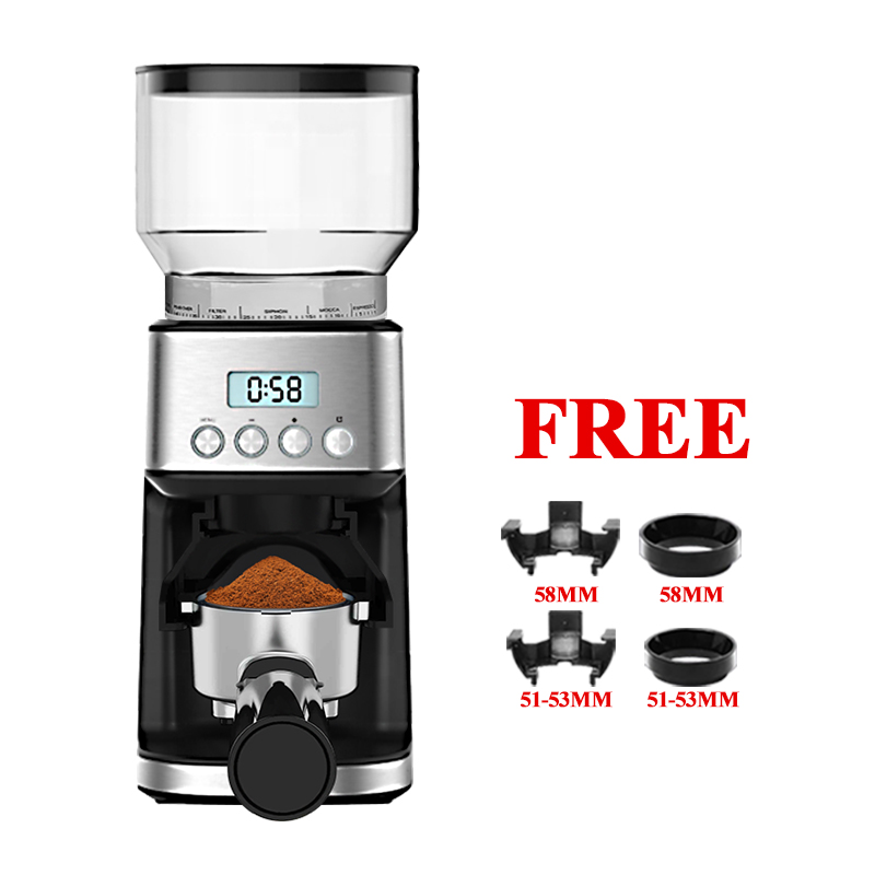 🎁 LaHome Smart Electric Burr Mill Coffee Bean Grinder On Sale Electric