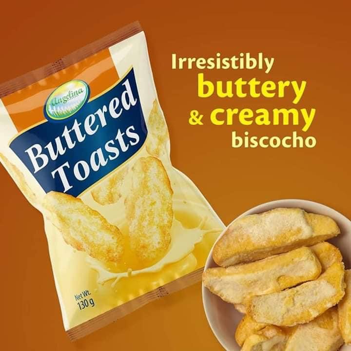 Angelina Buttered Toast 130grams 1 Pack Iloilo Pasalubong Biscoho Best Seller Biscocho Lazada Ph