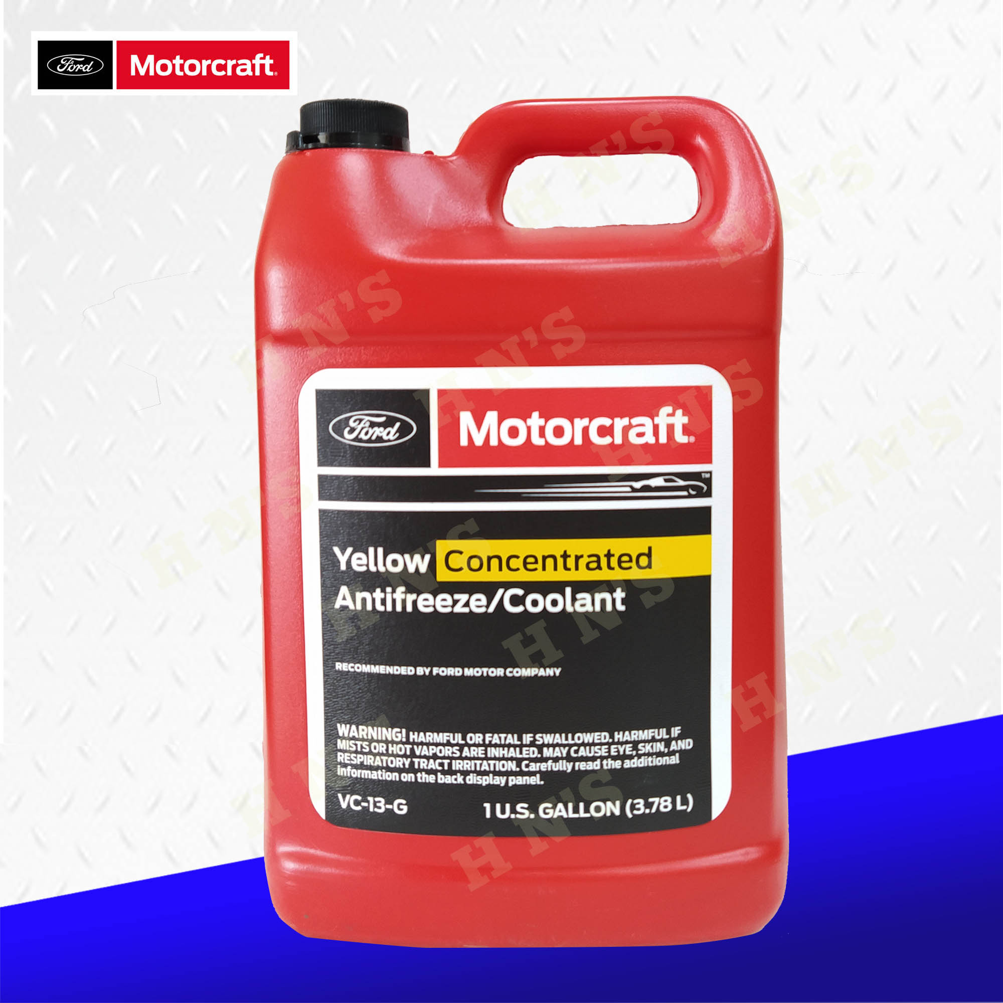 Motorcraft Yellow Concentrated Antifreeze/Coolant - 1 Gallon | Lazada PH