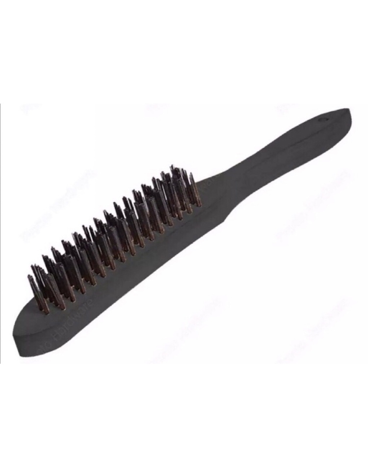 Steel Brush Metal Surface Cleaning Brush Paint Removal Rust PVC/WOOD