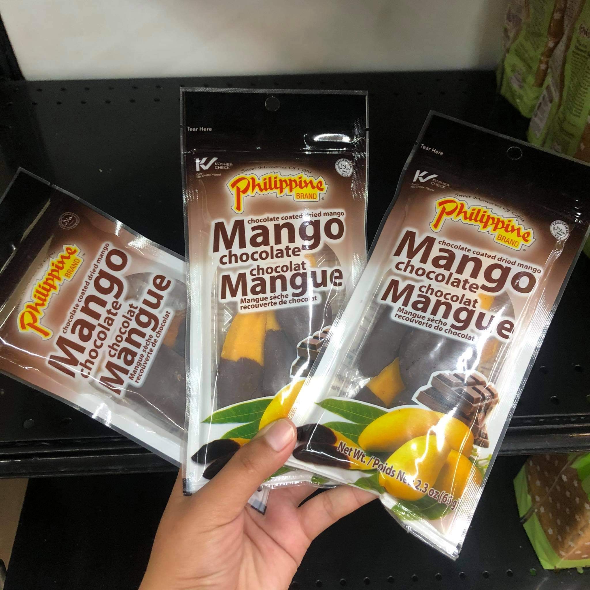 Best of Cebu Original Philippine Brand Dried Mango Chocolate in 60 ...