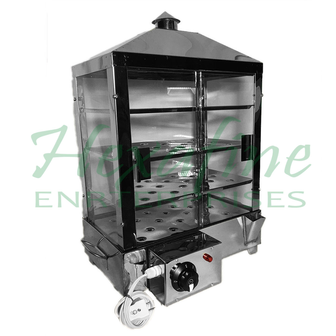 Electric Steamer with Minutes Timer for Siopao Siomai Hotdog Large