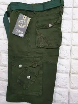 six pocket cargo shorts
