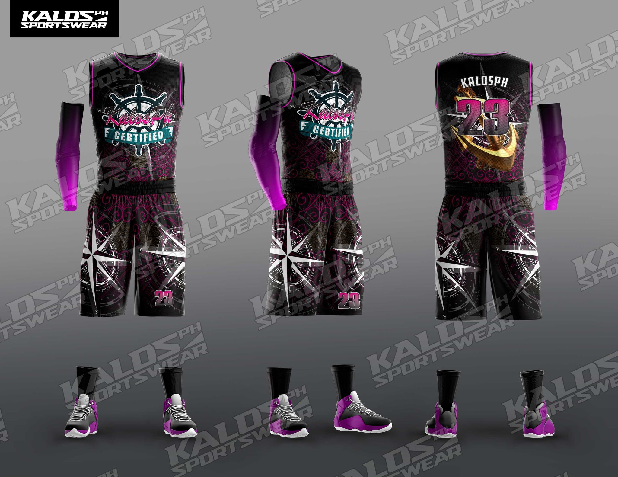 015 SEAFARER MARINE SEAMAN DESIGN BASKETBALL JERSEY SET SANDO AND SHORT