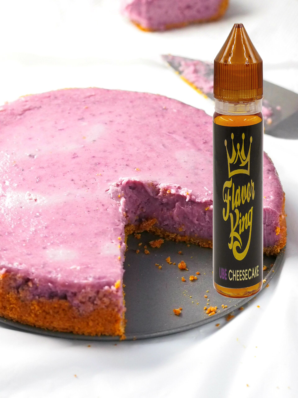 Flavor King 50ml UBE Cheesecake Zero Nic Lazada PH