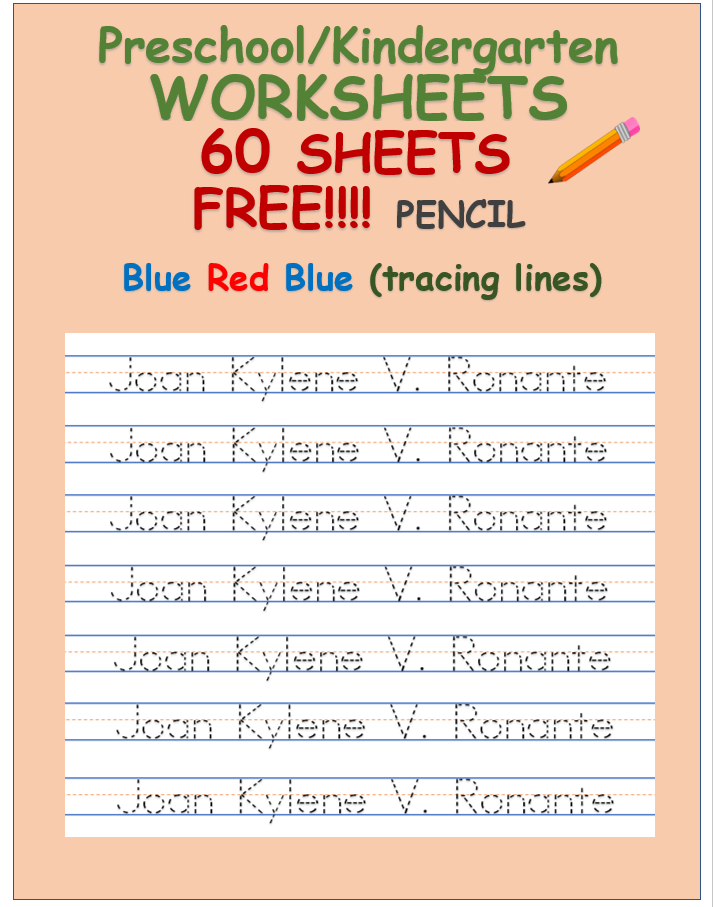 preschool kindergarten worksheets free pencil lazada ph