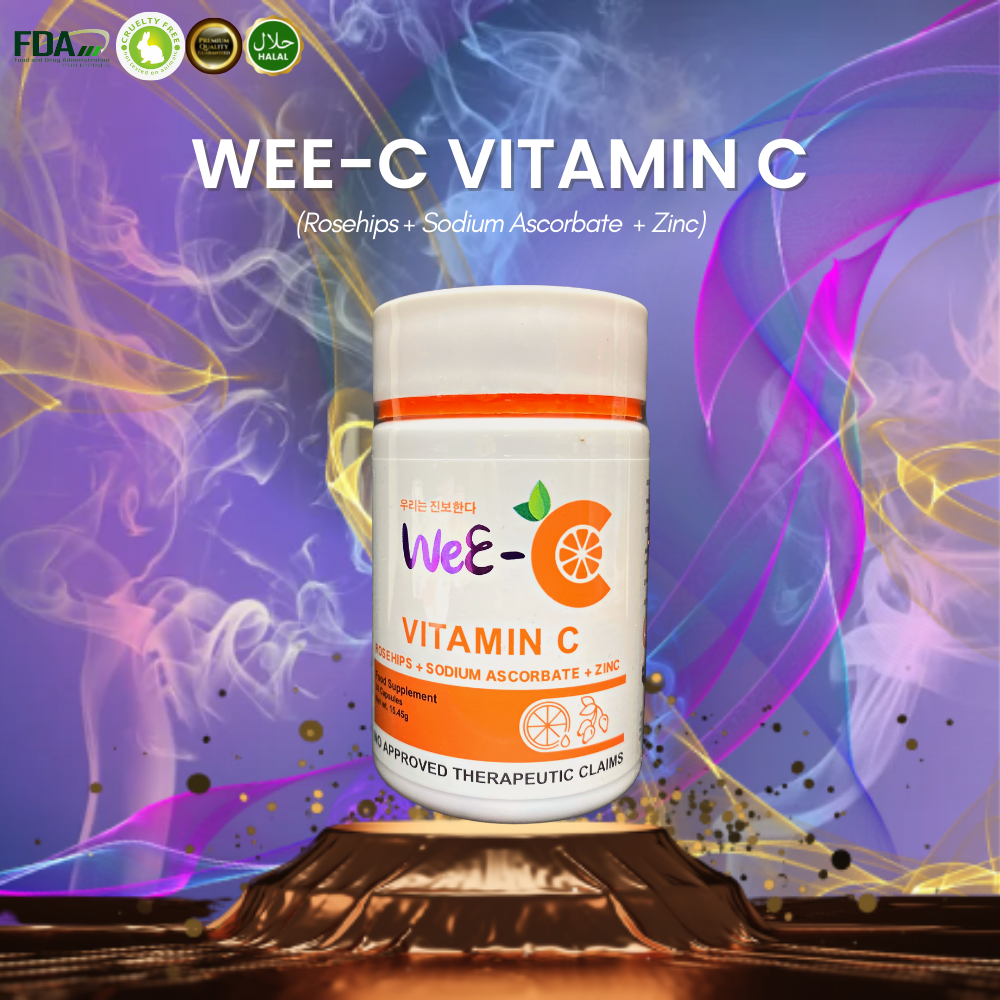 Original 100 Authentic WeEC Vitamin C Capsule (Sodium Ascorbate+