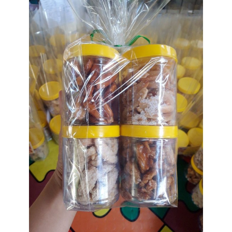 Assorted Pili Nuts 350g Tiny jar with ribbon by 4 Lazada PH