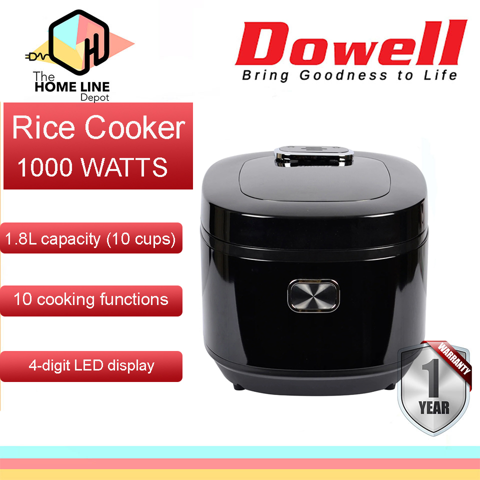 DOWELL LOW CARB RICE COOKER RCDS10 Lazada PH
