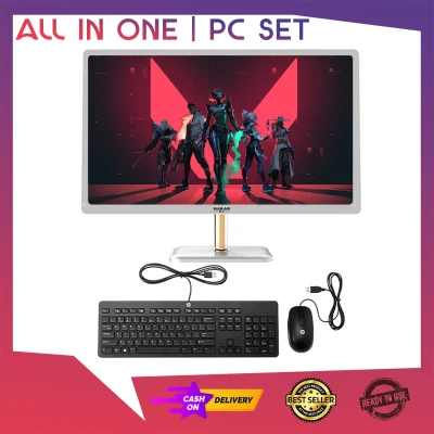 Affordable ALL IN ONE PC Intel Core i5 7th GEN / 22"-24" Monitor / Plug And Play / Free Keyboard and Mouse / Space Saver / Slim / Good For Work From Home / Online Learning / Online School / MS Office 2016 / Photoshop 2020 / Gaming PC / Personal Computer