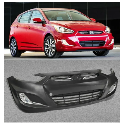 Hyundai Accent Bumper/2015-2018 Model/4th Generation/Front Bumper ...