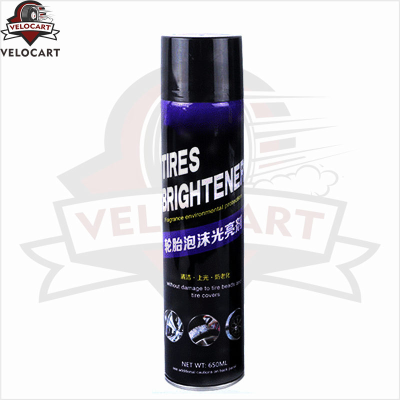 650ml Tire Foam Cleaner Car Tire Black Wax Tire Brightener Tire Spray