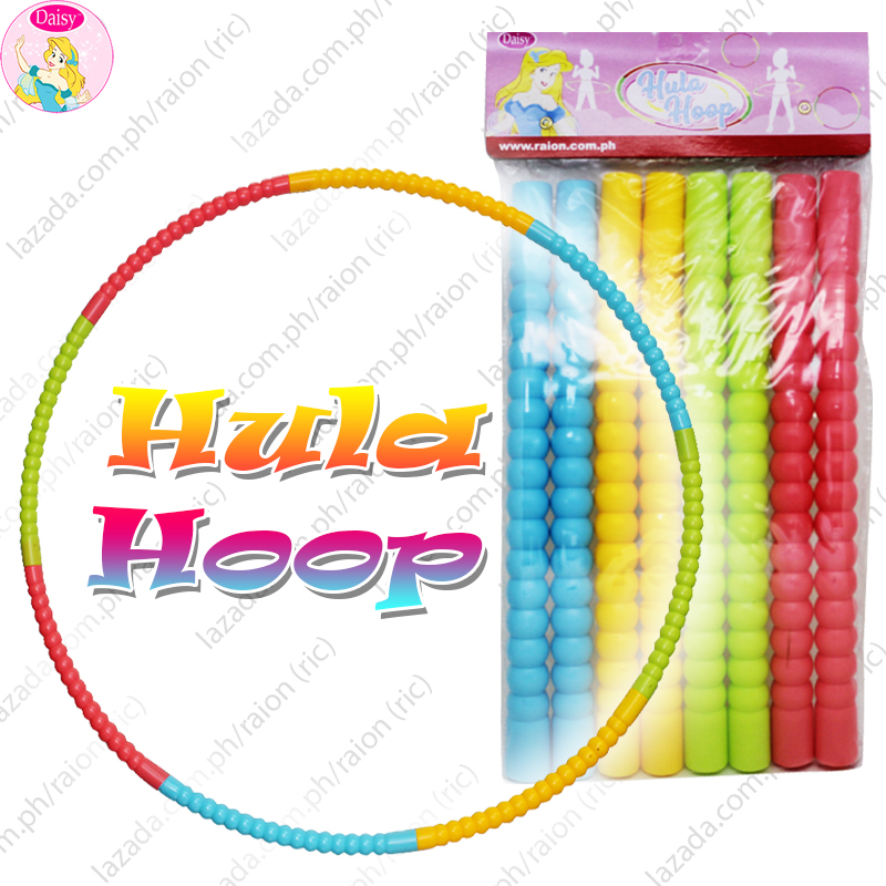 Sports Plastic Hula Hoop, Exercise Ring for Fitness with 58.5 CM Diameter  for Boys, Girls, Kids and Adults (Multicolor)