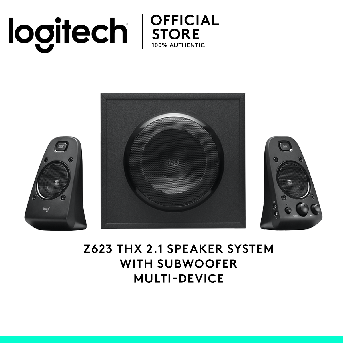 Logitech Z623 Speaker Z623 Speaker System With Subwoofer Logitech